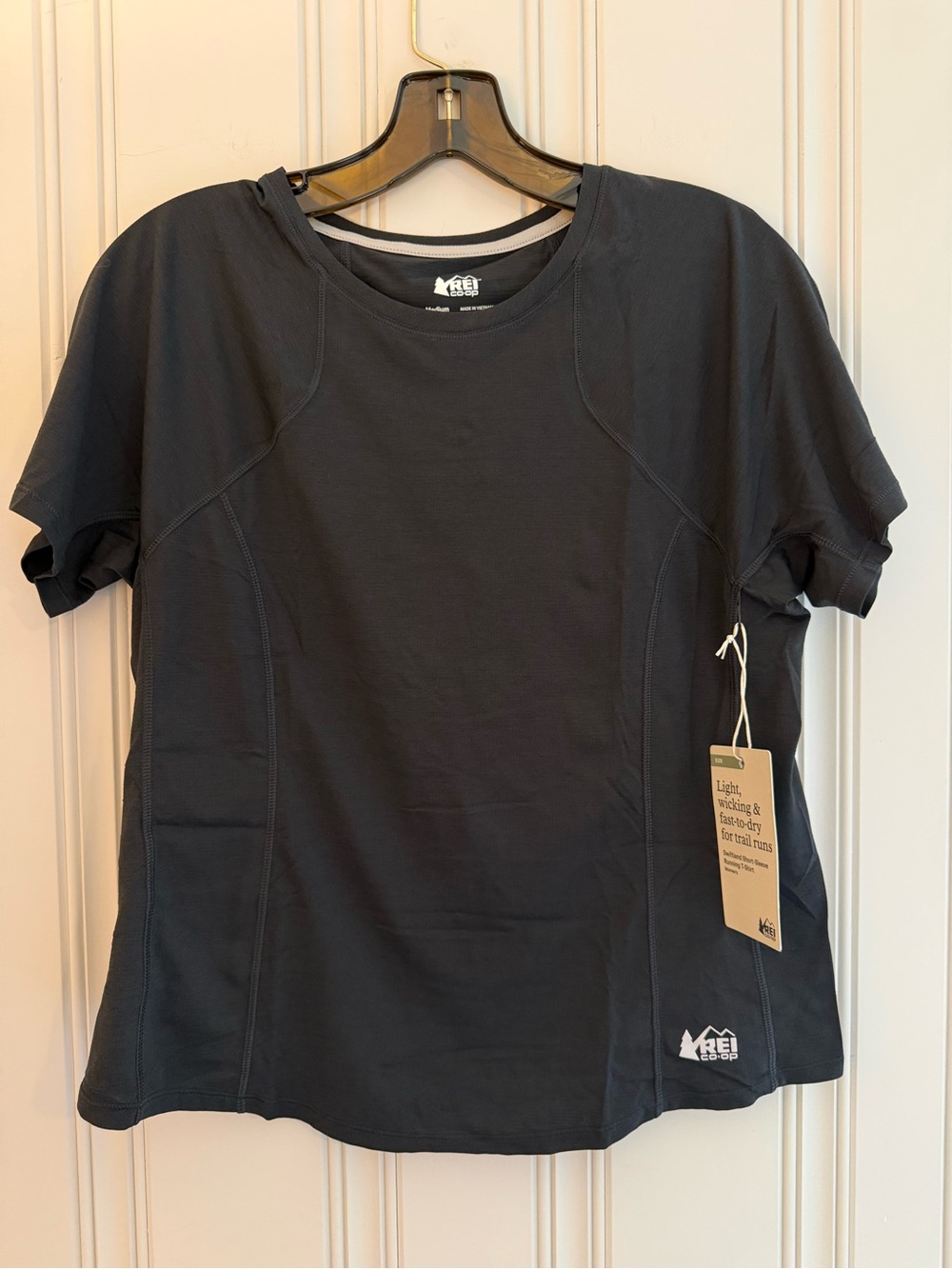 REI Women's Short Sleeve Performance Tee — Black
